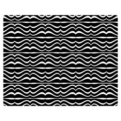 Modern Zebra Pattern Double Sided Flano Blanket (Medium) 