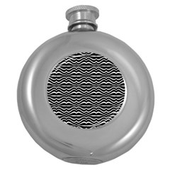 Low Angle View of Cerro Santa Ana in Guayaquil Ecuador Round Hip Flask (5 oz)