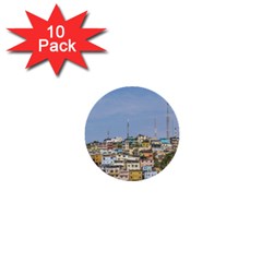 Cerro Santa Ana Guayaquil Ecuador 1  Mini Buttons (10 Pack)  by dflcprints