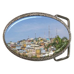 Cerro Santa Ana Guayaquil Ecuador Belt Buckles by dflcprints