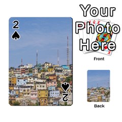 Cerro Santa Ana Guayaquil Ecuador Playing Cards 54 Designs  by dflcprints