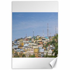 Cerro Santa Ana Guayaquil Ecuador Canvas 12  X 18   by dflcprints