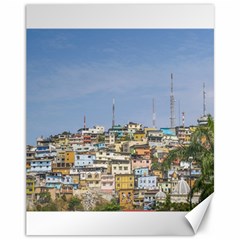 Cerro Santa Ana Guayaquil Ecuador Canvas 11  X 14   by dflcprints