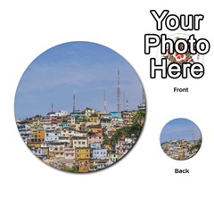 Cerro Santa Ana Guayaquil Ecuador Multi-purpose Cards (round)  by dflcprints