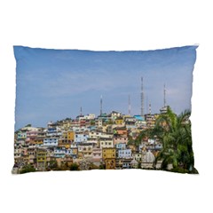 Cerro Santa Ana Guayaquil Ecuador Pillow Case by dflcprints