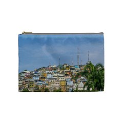 Cerro Santa Ana Guayaquil Ecuador Cosmetic Bag (medium)  by dflcprints