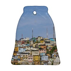 Cerro Santa Ana Guayaquil Ecuador Bell Ornament (2 Sides) by dflcprints