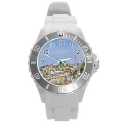 Cerro Santa Ana Guayaquil Ecuador Round Plastic Sport Watch (l) by dflcprints