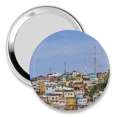 Cerro Santa Ana Guayaquil Ecuador 3  Handbag Mirrors by dflcprints