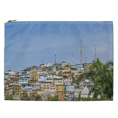 Cerro Santa Ana Guayaquil Ecuador Cosmetic Bag (xxl)  by dflcprints