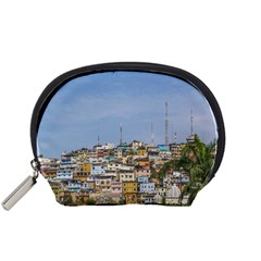 Cerro Santa Ana Guayaquil Ecuador Accessory Pouches (small)  by dflcprints