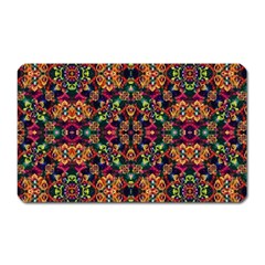 Luxury Boho Baroque Magnet (rectangular) by dflcprints