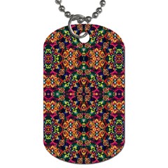 Luxury Boho Baroque Dog Tag (one Side) by dflcprints