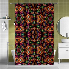 Luxury Boho Baroque Shower Curtain 48  X 72  (small) 