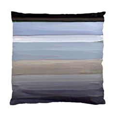 Pompey Beach Standard Cushion Case (two Sides) by DeneWestUK