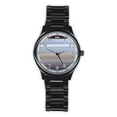 Pompey Beach Stainless Steel Round Watch by DeneWestUK