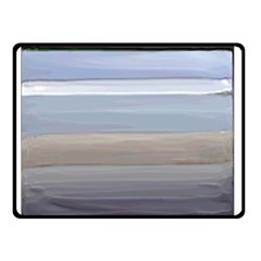 Pompey Beach Double Sided Fleece Blanket (small) 