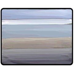 Pompey Beach Double Sided Fleece Blanket (medium) 