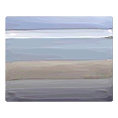 Pompey Beach Double Sided Flano Blanket (large)  by DeneWestUK