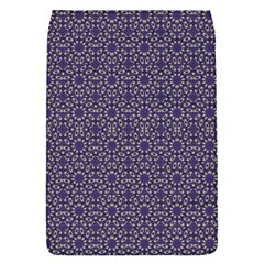 Stylized Floral Check Flap Covers (s)  by dflcprints