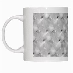 Ditsy Flowers Collage White Mugs by dflcprints