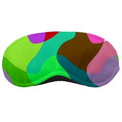 Retro Shapes                                   			sleeping Mask by LalyLauraFLM