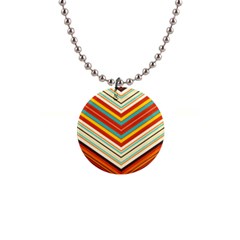 Bent Stripes                                    			1  Button Necklace by LalyLauraFLM