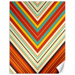 Bent Stripes                                    			canvas 12  X 16  by LalyLauraFLM