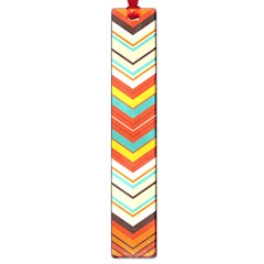 Bent Stripes                                    			large Book Mark by LalyLauraFLM