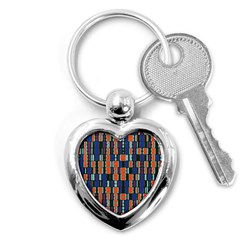 4 Colors Shapes                                    			key Chain (heart) by LalyLauraFLM