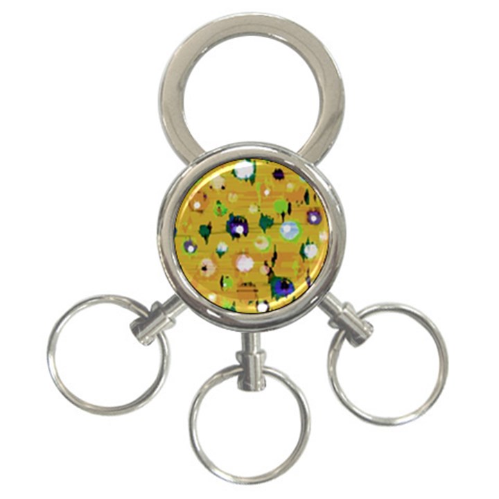 Ink                                    			3-Ring Key Chain