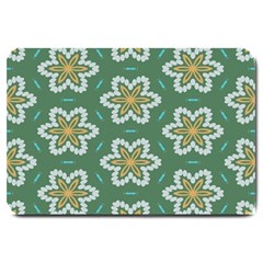 Yellow Flowers Pattern                                    			large Doormat by LalyLauraFLM