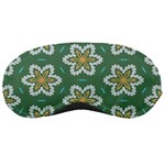 Yellow flowers pattern                                    			Sleeping Mask Front