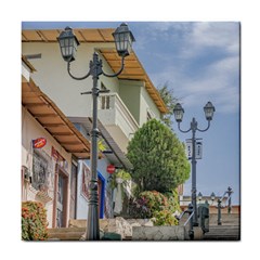 Cerro Santa Ana Guayaquil Ecuador Tile Coasters