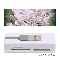 White Flower Memory Card Reader (stick) 