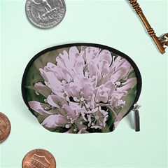 White Flower Accessory Pouches (small) 