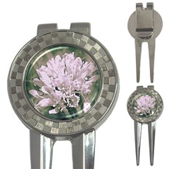 White Flower 3-in-1 Golf Divots by uniquedesignsbycassie