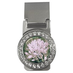 White Flower Money Clips (cz)  by uniquedesignsbycassie