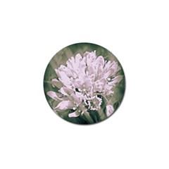 White Flower Golf Ball Marker (10 Pack)