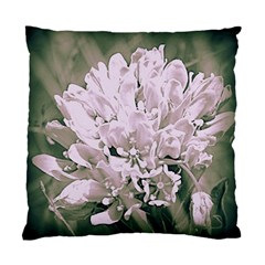 White Flower Standard Cushion Case (two Sides)