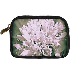 White Flower Digital Camera Cases by uniquedesignsbycassie