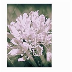 White Flower Large Garden Flag (two Sides)