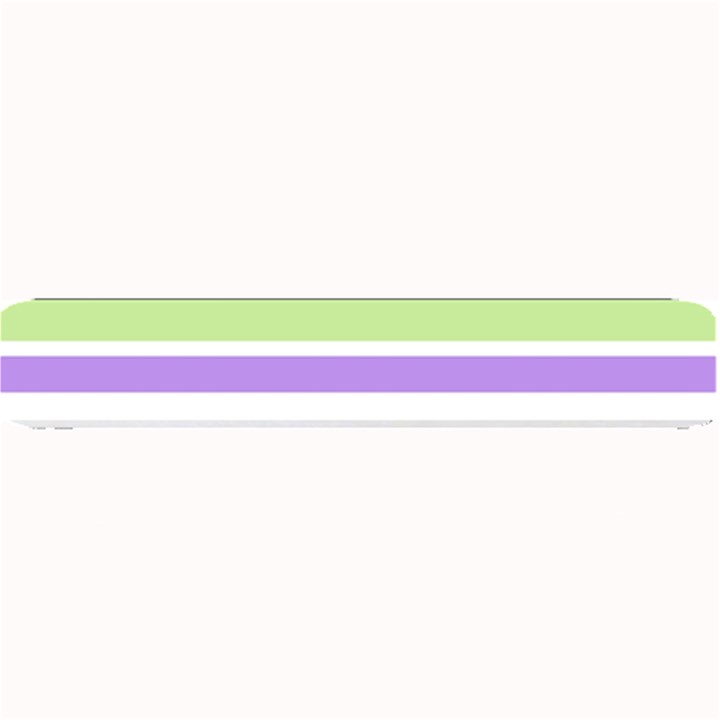 Yellow Purple Green Stripes Small Bar Mats