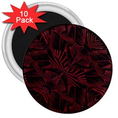 Sharp Tribal Pattern 3  Magnets (10 Pack)  by dflcprints