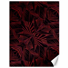 Sharp Tribal Pattern Canvas 36  X 48   by dflcprints