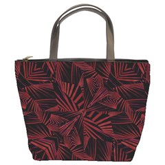 Sharp Tribal Pattern Bucket Bags by dflcprints