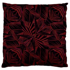 Sharp Tribal Pattern Large Cushion Case (two Sides) by dflcprints