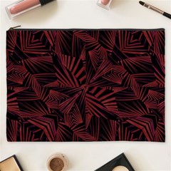 Sharp Tribal Pattern Cosmetic Bag (xxxl)  by dflcprints