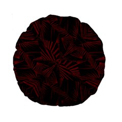 Sharp Tribal Pattern Standard 15  Premium Round Cushions by dflcprints