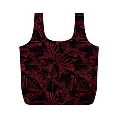 Sharp Tribal Pattern Full Print Recycle Bags (m) 